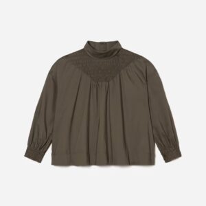 The Funnel-Neck Smock Top