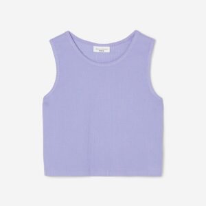 Cropped Top, Loose Fit With Tencel